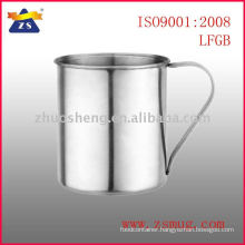 Direct manufacture singal wall stainless steel lion coffee mug made in China